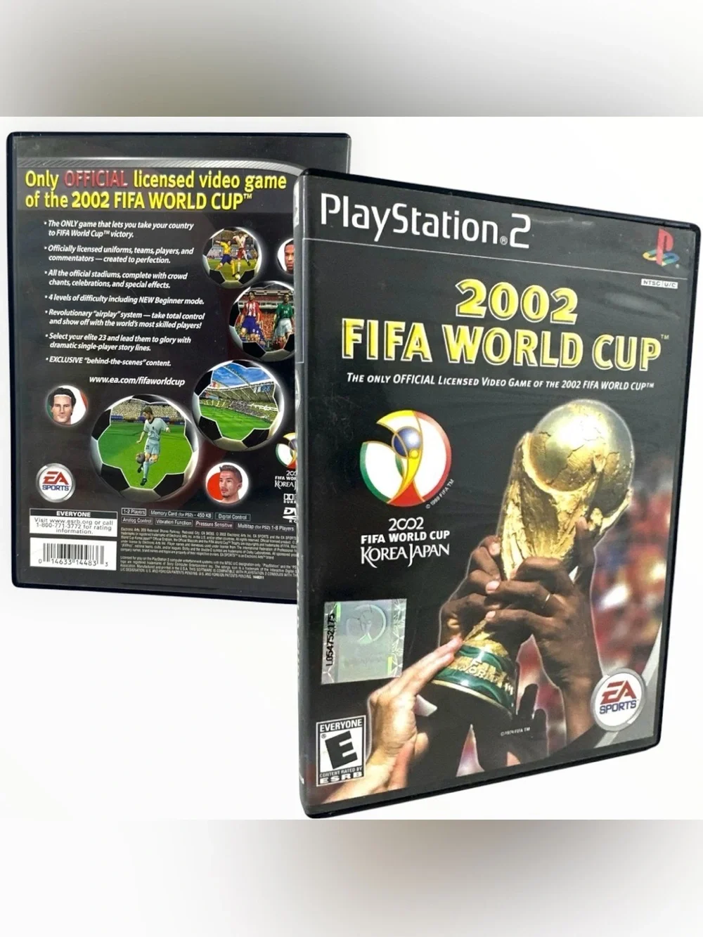 2002 FIFA World Cup Sony PlayStation 2 PS2 Complete CIB Manual Tested EA Sports